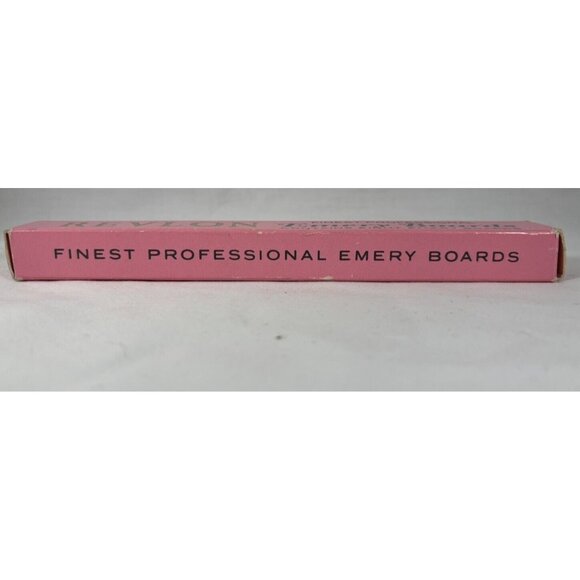 VINTAGE REVLON FINEST PROFESSIONAL EMERY BOARDS 6 in Box Movie Prop - Picture 6 of 6